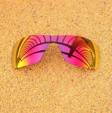 US Polarized Lens Replacement for-OAKLEY Batwolf Sunglasses -Midnight Sun Mirror