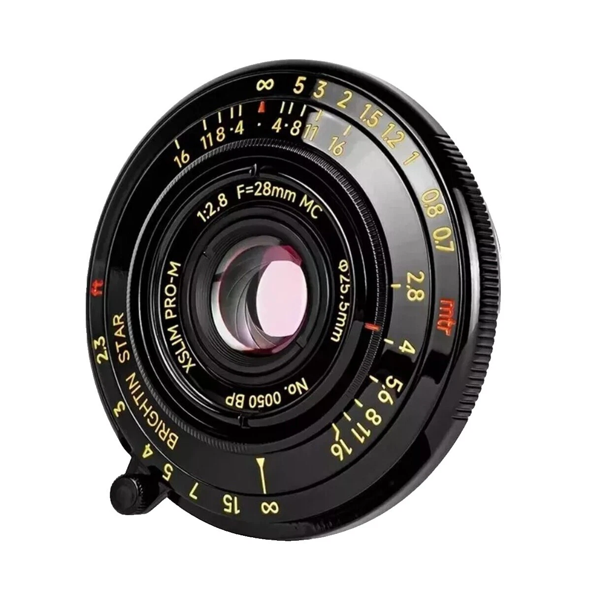 Lentes de cámara f/2.8 focal 28mm