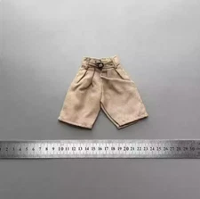 zqn 1/6 Male Soldier 21st WWII British Army Shorts Model for 12''