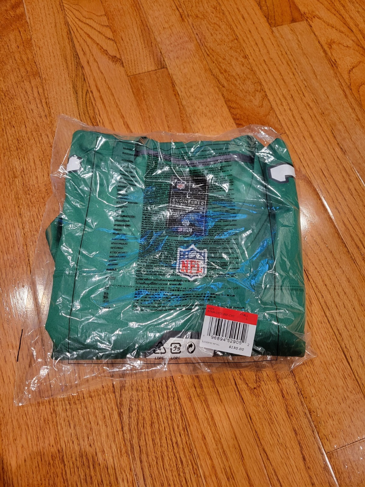 Jalen Hurts Philadelphia Eagles Kelly Green Nike Alternate Jersey NWT