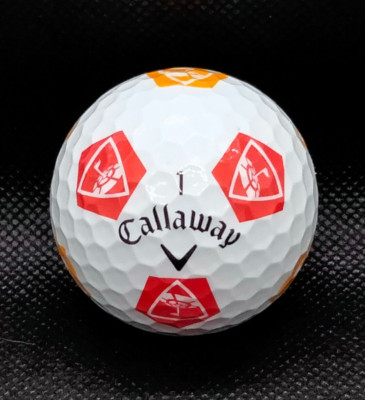 Callaway Chrome Soft Truvis - TopGolf Red/Orange - New