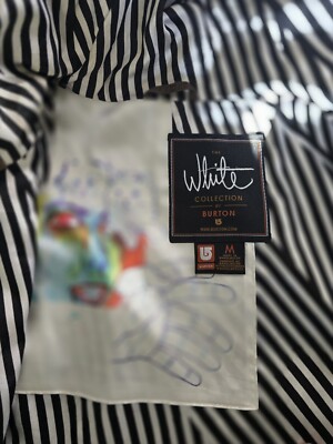 Burton White Collection Snowboard Jacket | eBay