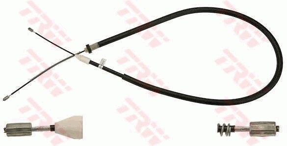 TRW Handbremsseil L/R FüR Megane 1.4-2.0 08.95-12.04 Renault OE 7700834651-image