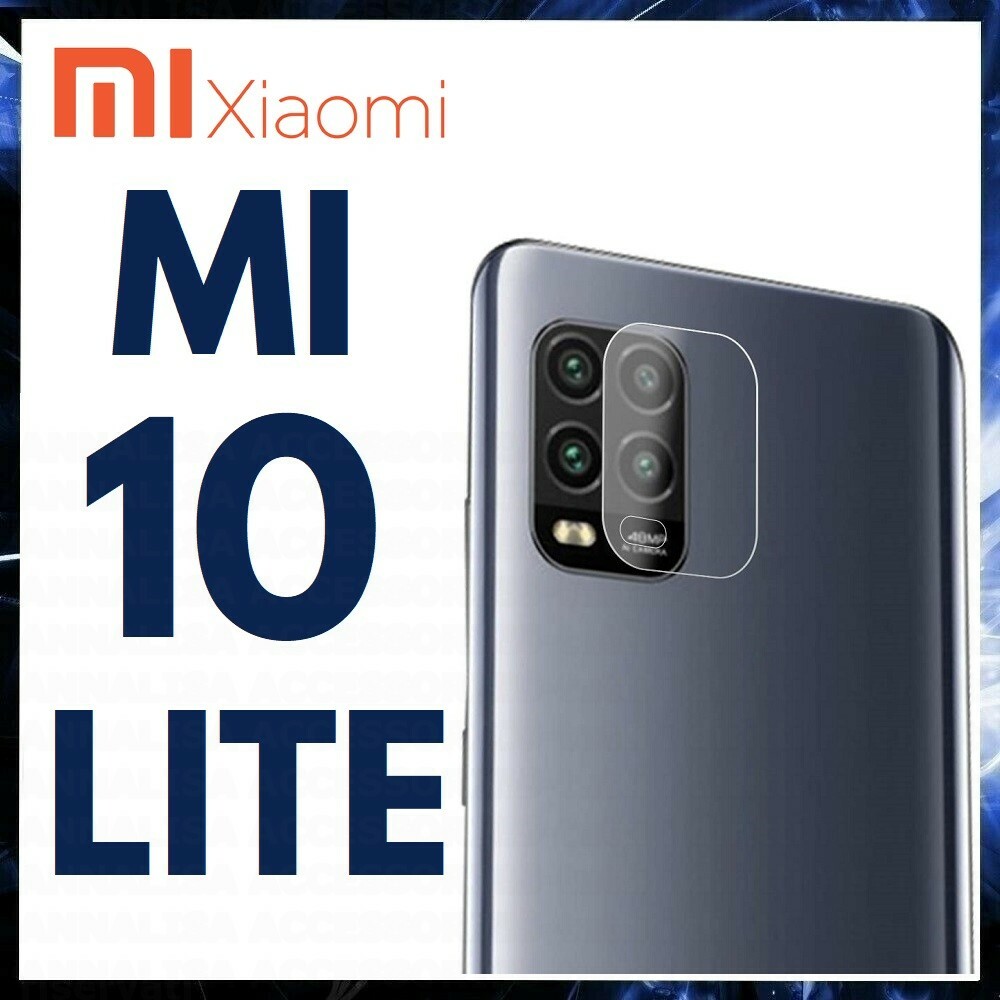 PROTEZIONE FOTOCAMERA IN VETRO TEMPERATO Per XIAOMI MI 10 LITE