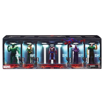 Hasbro Marvel Legends Spider-Man THE RAFT SDCC 2016 Exclusive 6 Figure Set
