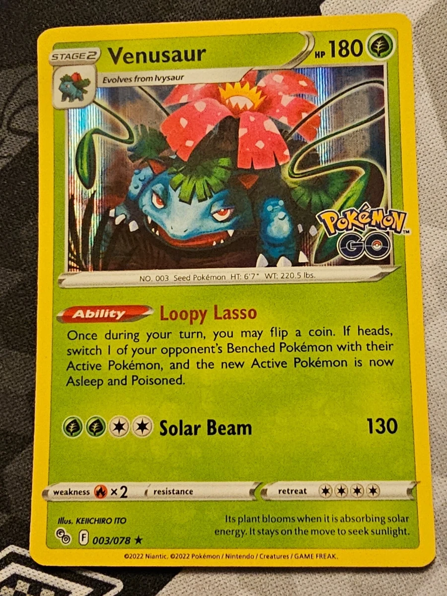Venusaur 003/078 Pokémon GO for sale