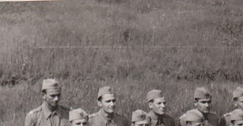 Affectionate Handsome Young Men Attractive Male Soldiers Military Uniform Photo - Picture 2 of 7