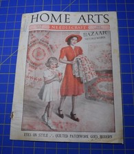 2697 Antique Home Arts needlecraft magazine, July 1939