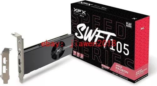 Xfx Speedster Swft105 Radeon Rx 6400 4gb Gddr6 Pci Express 4 0 Gaming Graphics