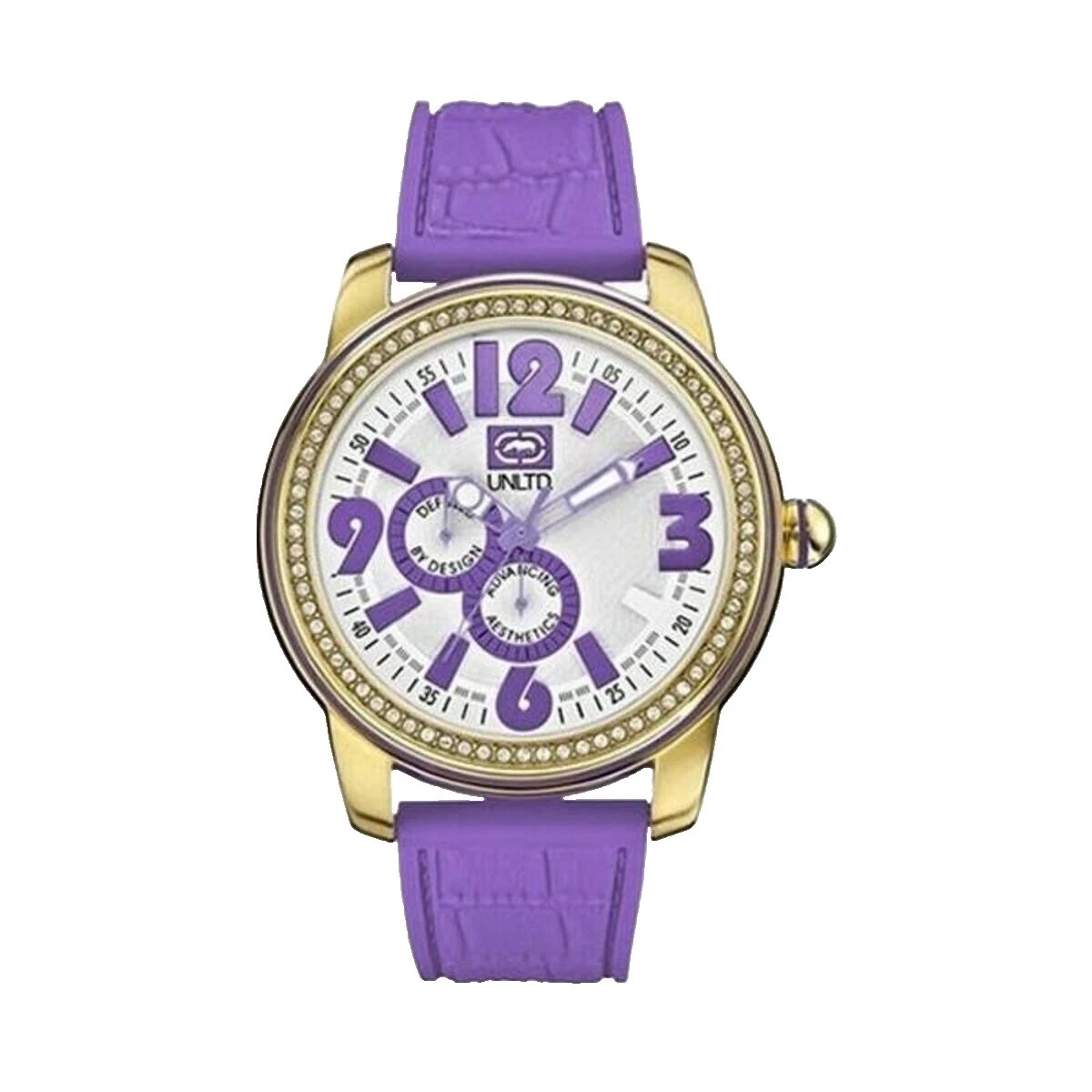 Marc Ecko Silicone Rubber Band Wristwatches