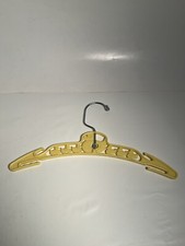 Vntg Plastic Clothes Hanger Child Nursery Rhymes Yellow Ducks Closet Clips Bird