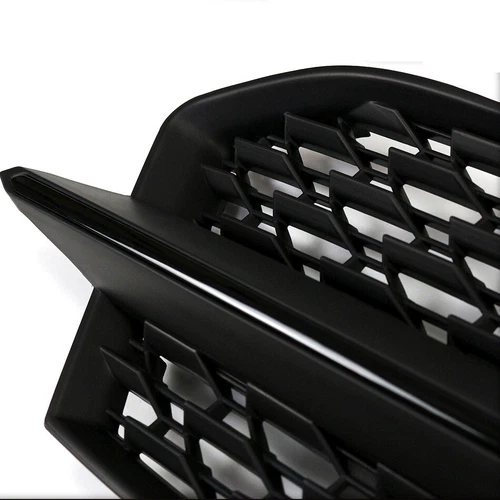 Black Pair Front Bumper Fog Light Lamp Grille For Audi A6 Sline S6 2019-2024 RS6 - Picture 5 of 14