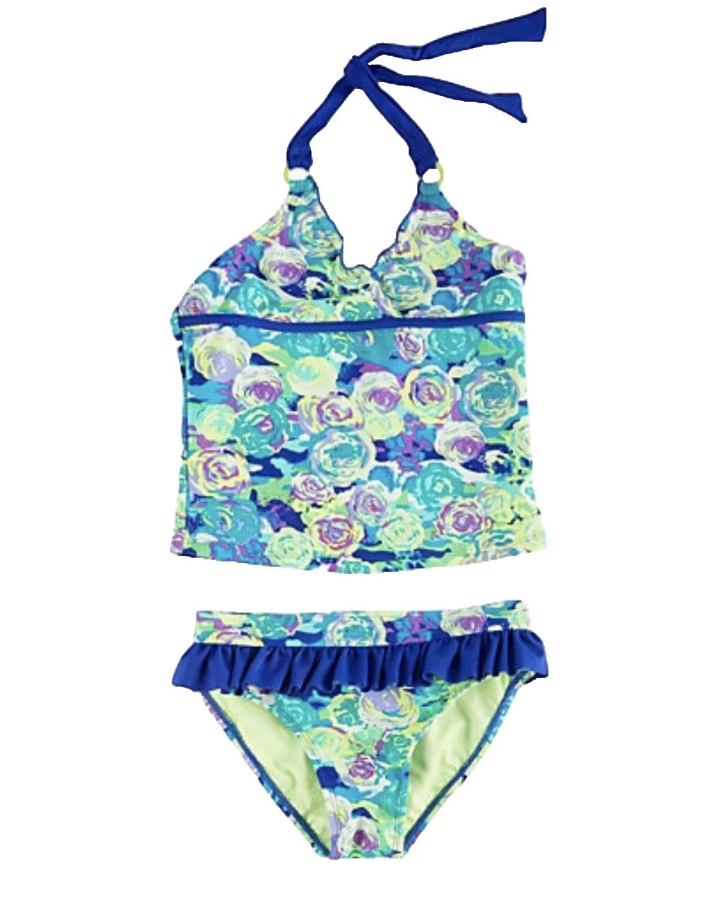 Rainbow Multicolor Roupa de Banho Tamanho 12 para Meninas