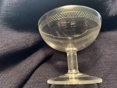 Italian Line-Champagne glass- era of Michelangelo- Raffaello-Colombo-Leonardo 