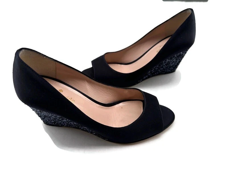 Bomba de cuña Kate Spade New York Radiant azul marino 6,5 Foto 3 de 4