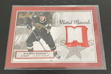 2005-06 Beehive Hockey Matted Materials Jersey Brendan Morrow Dallas Stars!