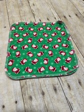 Cloth Flannel Reusable Wipes 1 Ply Lot of 7 Handmade, Baby, Napkin, Tissue