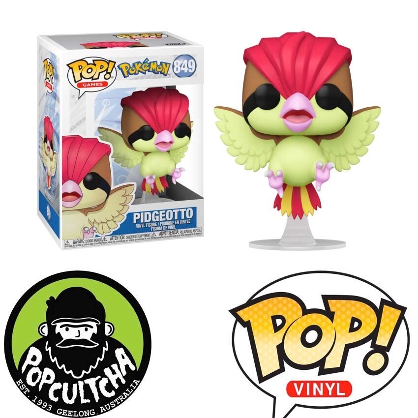 Pokemon - Pidgeotto Pop! Vinyl Figure &Quot;New&Quot;