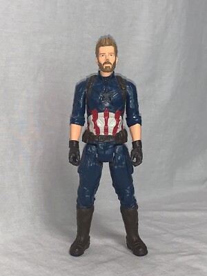 Marvel Avengers Titan Hero Captain America 12 Inch Power FX Figure 2017