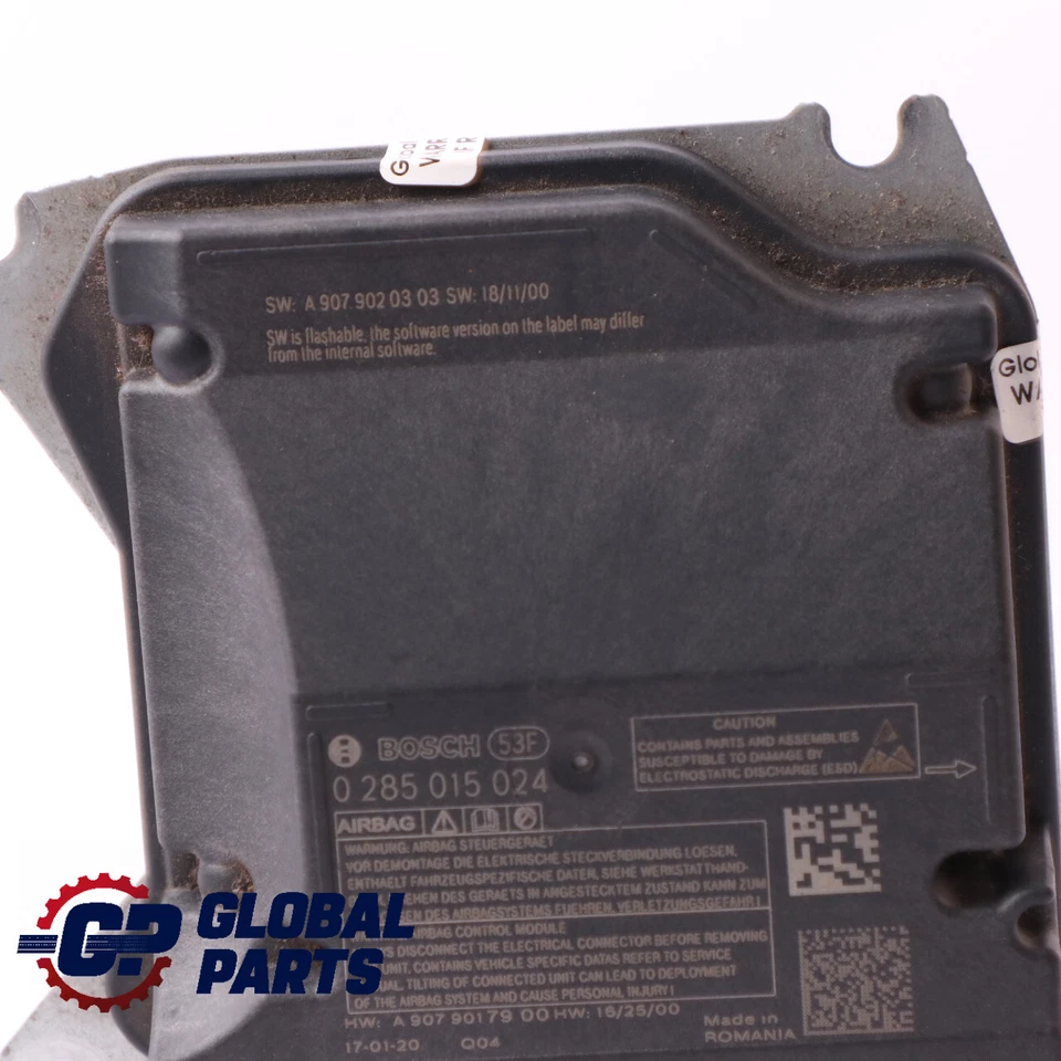 Mercedes Sprinter W907 W910 Air Modulo Sensore Unità ECU A9079020303 - Immagine 2 di 4