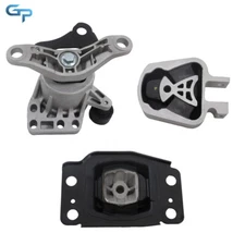 Motor & Trans Mount 3PCS Set For 13-17 Ford Fusion/ 13-16 Lincoln MKZ 2.0L Turbo