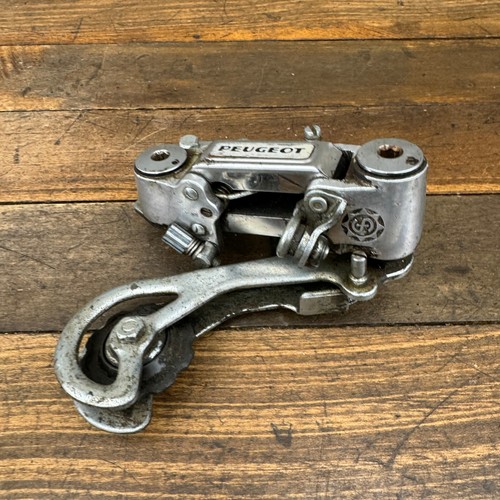Vintage Peugeot Rear Derailleur Long Cage Simplex Triple Claw Hanger France SX - Picture 4 of 17