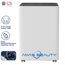 12L/D Dehumidifier compressor 3.2L Water Tank  LCD Humidity Display Drying Wheel