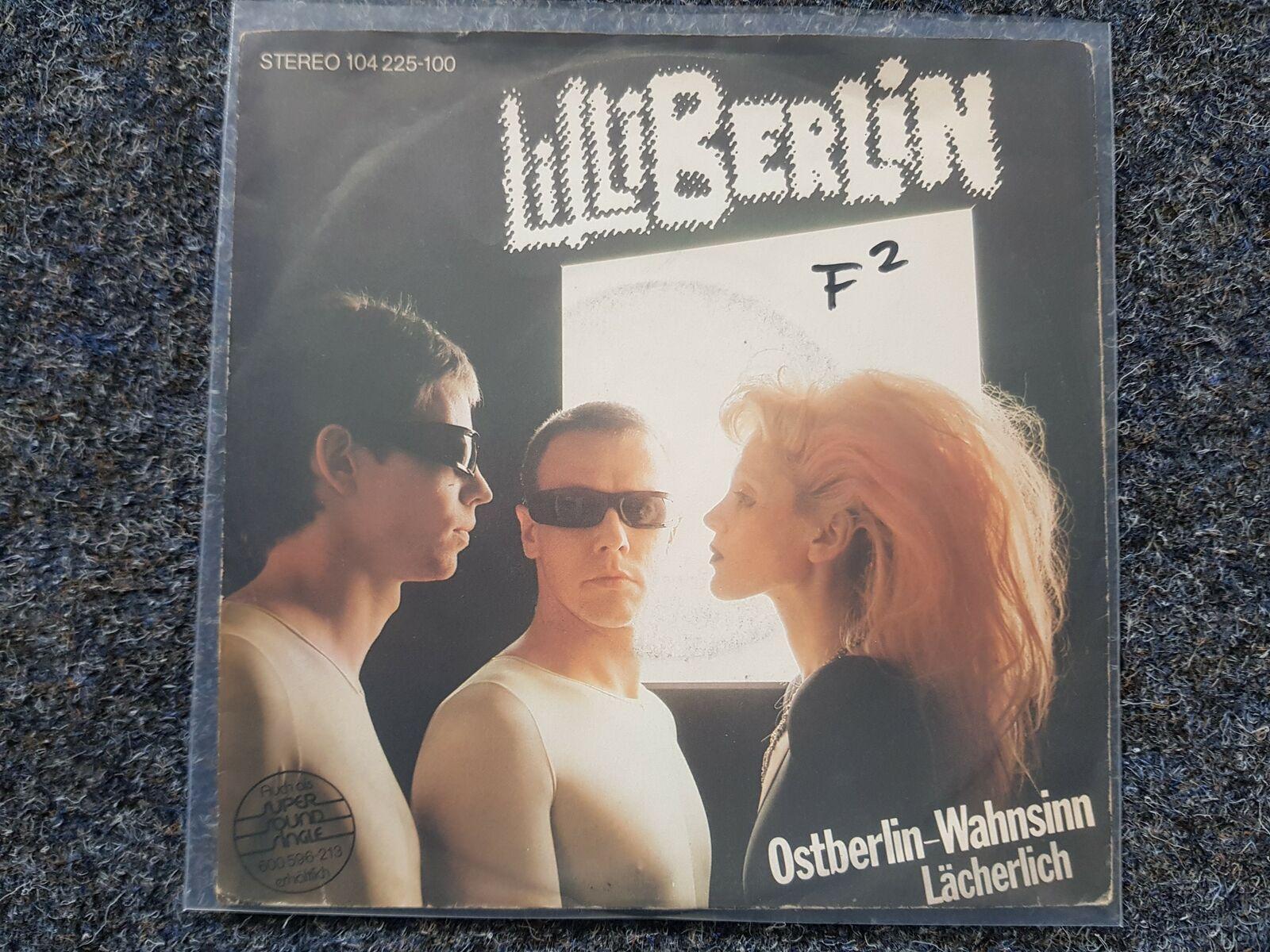 7"" Single Vinyl Lilli Berlin - Ostberlin-Wahnsinn/ Lächerlich