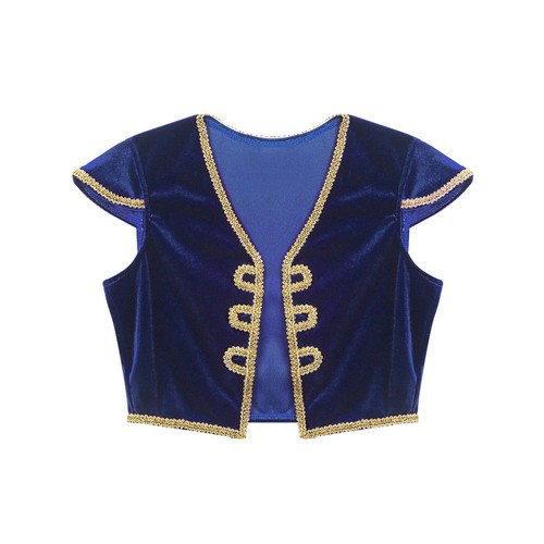 Conjunto Chaleco Chaleco con Pantalones Disfraces Príncipe Árabe Niños Conjunto Gorra Niños - Imagen 17 de 53