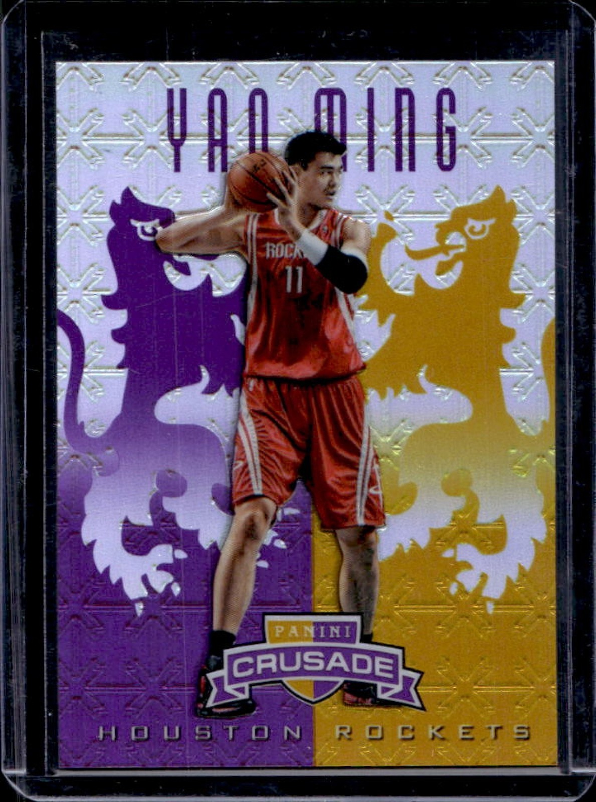 2012-13 Panini Crusade Yao Ming Purple #06/49 Rockets