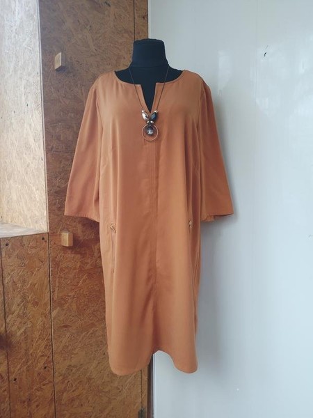 Women Jessica (C&A) Dress Mustard Viscose L