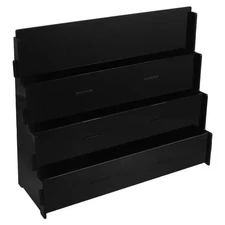  Transparent Display Shelf: Sports Trading Card Display Shelf - Acrylic Triple