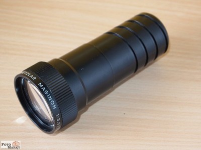 Tele-Objektiv Will-Wetzlar Maginon 3,0/150 mm Universalgewinde 42mm Diaprojektor