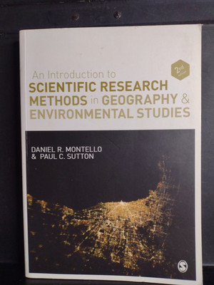 An Introduction to Scientific Research Methods in Geography and Environment VG