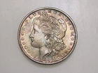 1885-O $1 MORGAN SILVER ONE DOLLAR TONED