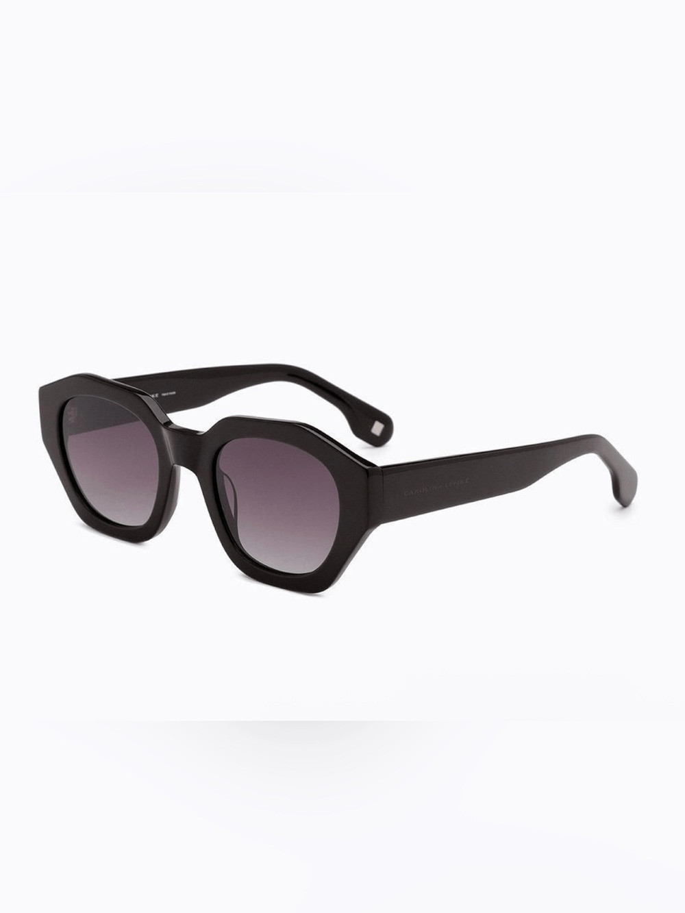Black Oversized Round Sunglasses