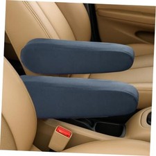 Car Front Seat Armrest Covers, Soft Car Armrest Protector Blue
