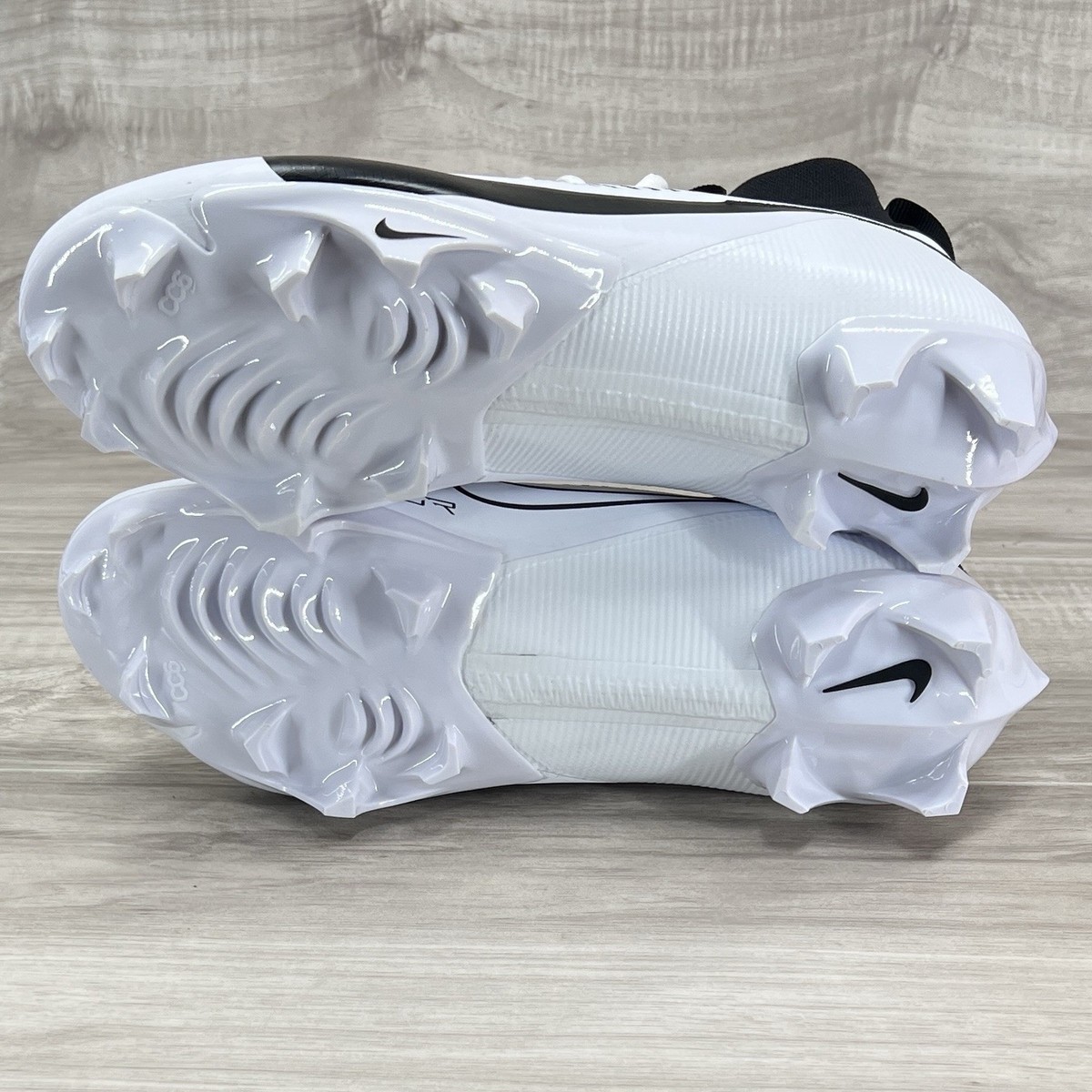 NEW Nike Vapor FN7759-100 Football Cleats Shoes Mens 13 White Black Molded Studs Nike Vapor Edge Pro 360 2 TB FN7759-100 White | Mercari main image 2