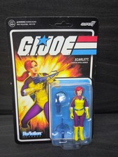 Super7 G.I. Joe Scarlett Reaction Figure DIC Purple