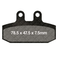 PAIR OF PADS EBC HH FA256HH 732.05.75 for Honda 125 XL R 1985-2016