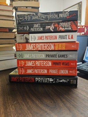 Lot of 8 - James Patterson - Private Series - 