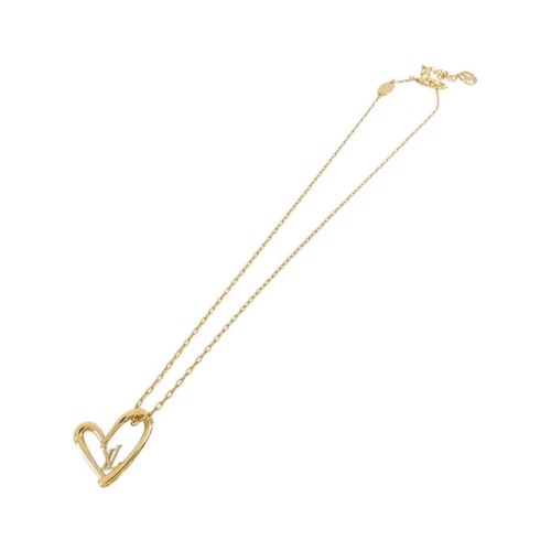 LOUIS VUITTON（LV） Collana Louis Vuitton Cuore Innamorarsi M00465 Oro Lunghezza 37 5 43 cm