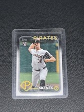 2024 Topps Update Series - Paul Skenes #US100 White uniform (RC)