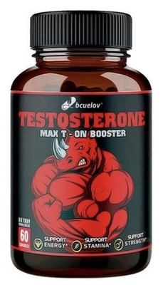 Bcuelov Testosterone Max T - On Booster 120 Capsules Agobi Extract