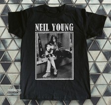 Neil Young - Dorothy Chandler Pavilion 1971 Black Unisex T-shirt Size S-5XL