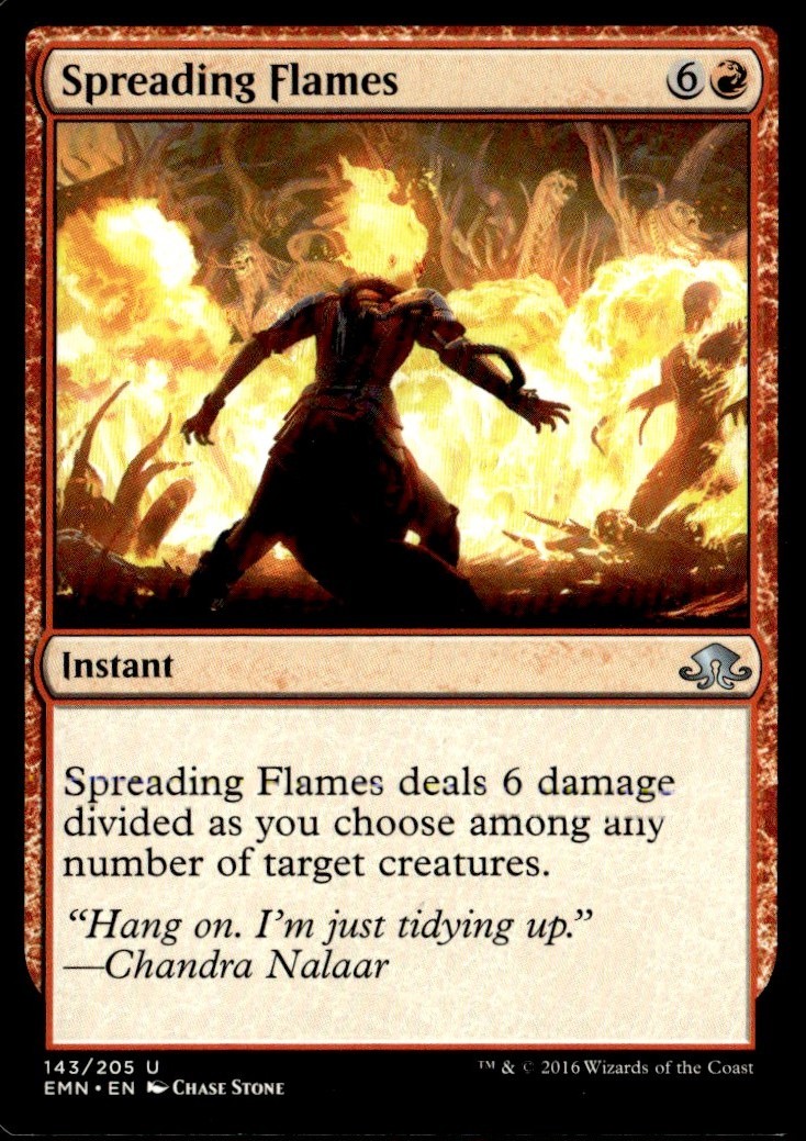 2016 Eldritch Moon Spreading Flames Expansion/Uncommon #143