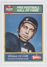 1990 Swell Pro Football Hall of Fame George Connor #83 HOF fm0
