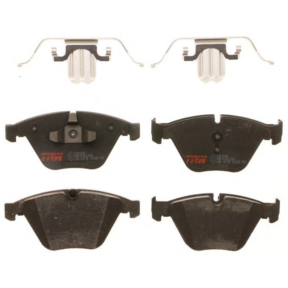 Kits de disco de freio e pastilhas TRW KIT-072524-82 conjunto de 2 rodas dianteiras para 650 645 BMW 650i - Imagem 4 de 4