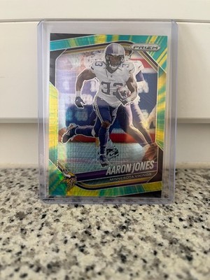 Panini Prizm 2025 NFL Aaron Jones Prizm Hyper /200 #No.7