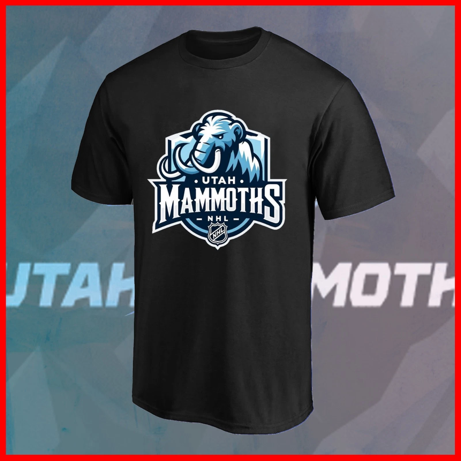 Utah Mammoth Hockey Team 2025 Logo All Size S-5XL